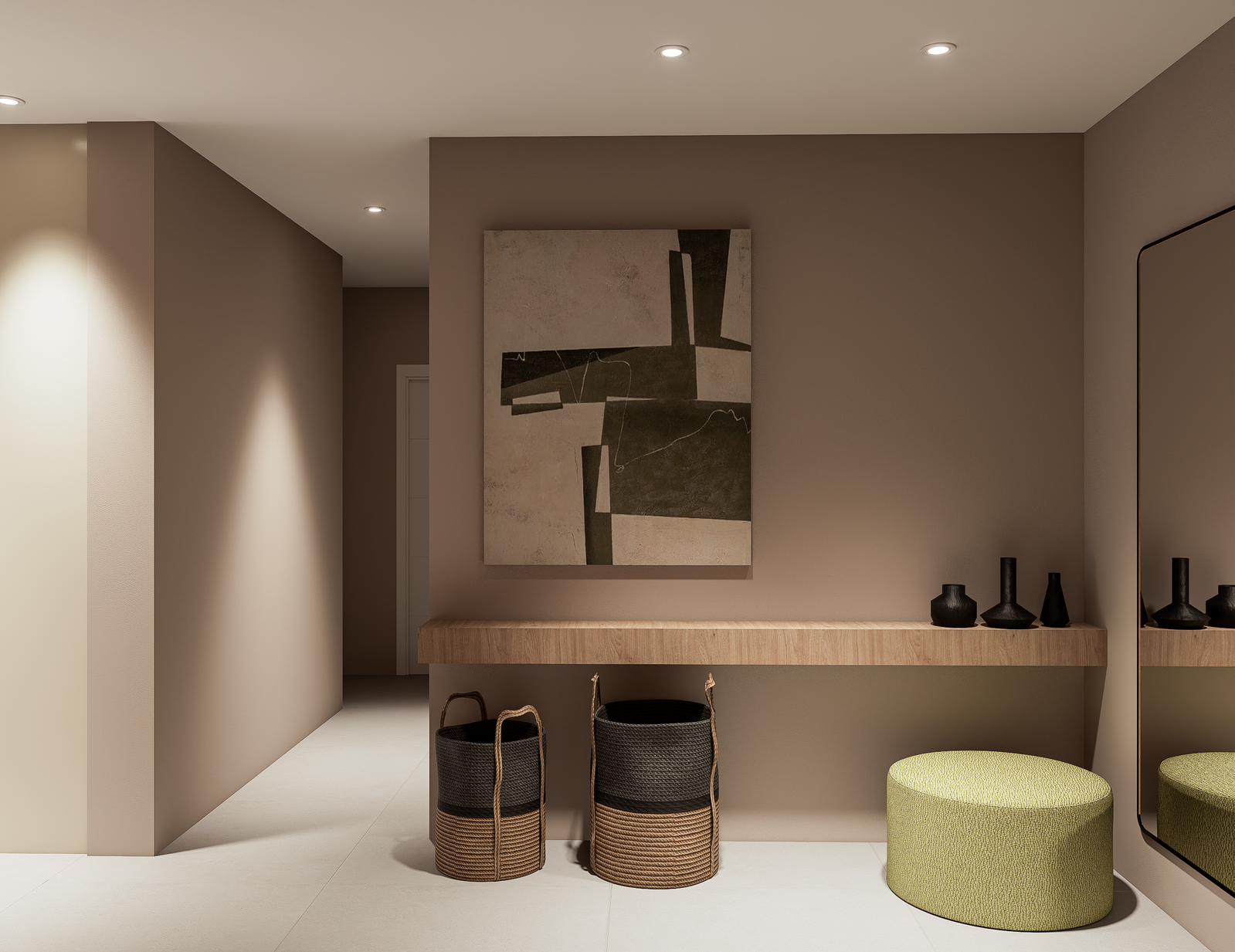 Pasaje Victoria lateral apartment interior